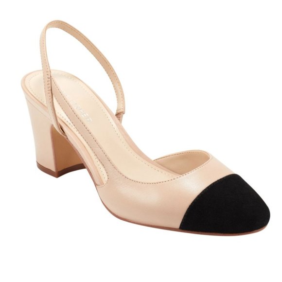Marc Fisher Shoes - Marc Fisher Laynie Slingback Block Heel Pumps BNIB
